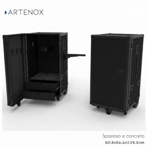 EQM Sellier Artenox - Flight Case Equitazione 2 Selle - immagine 3